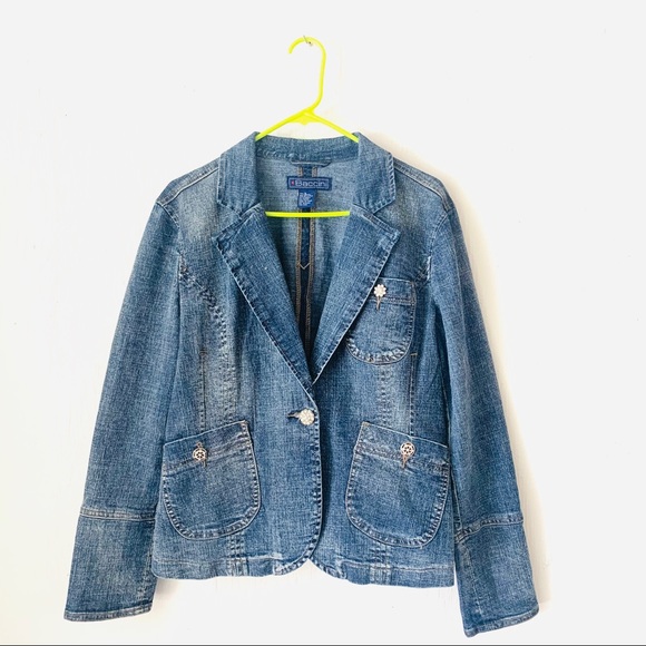 Baccini Jackets & Blazers - Jean Jacket